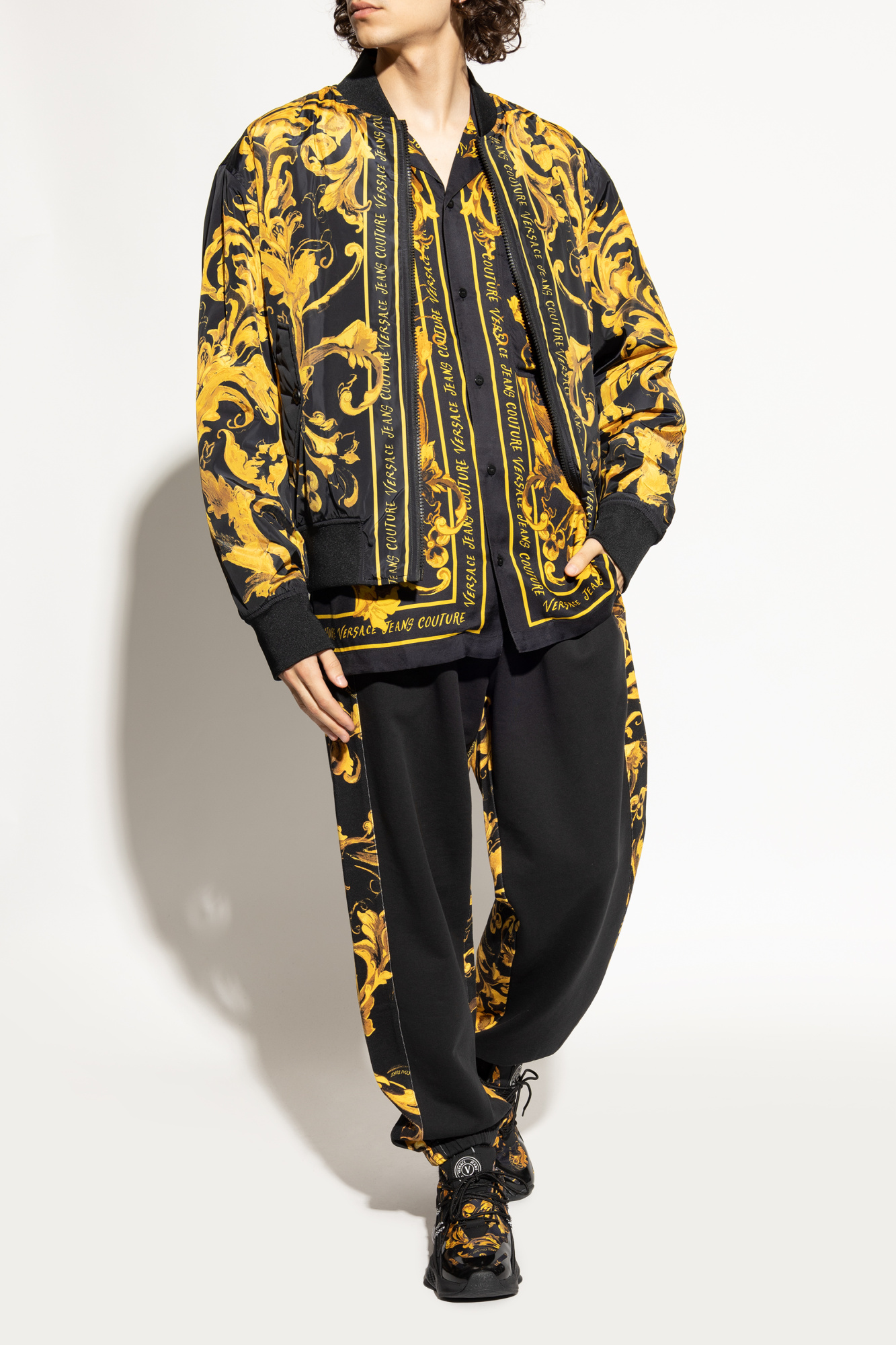 靴 VERSACE NAVY36 Black Sports shoes Versace Jeans Couture - Vitkac AS